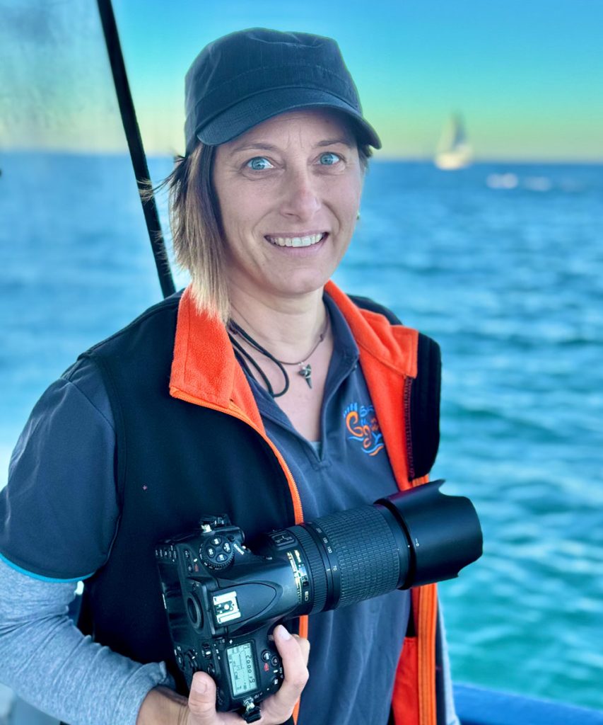 Silke Deckhand Barefoot Whale Watching Sydney Harbour Crew